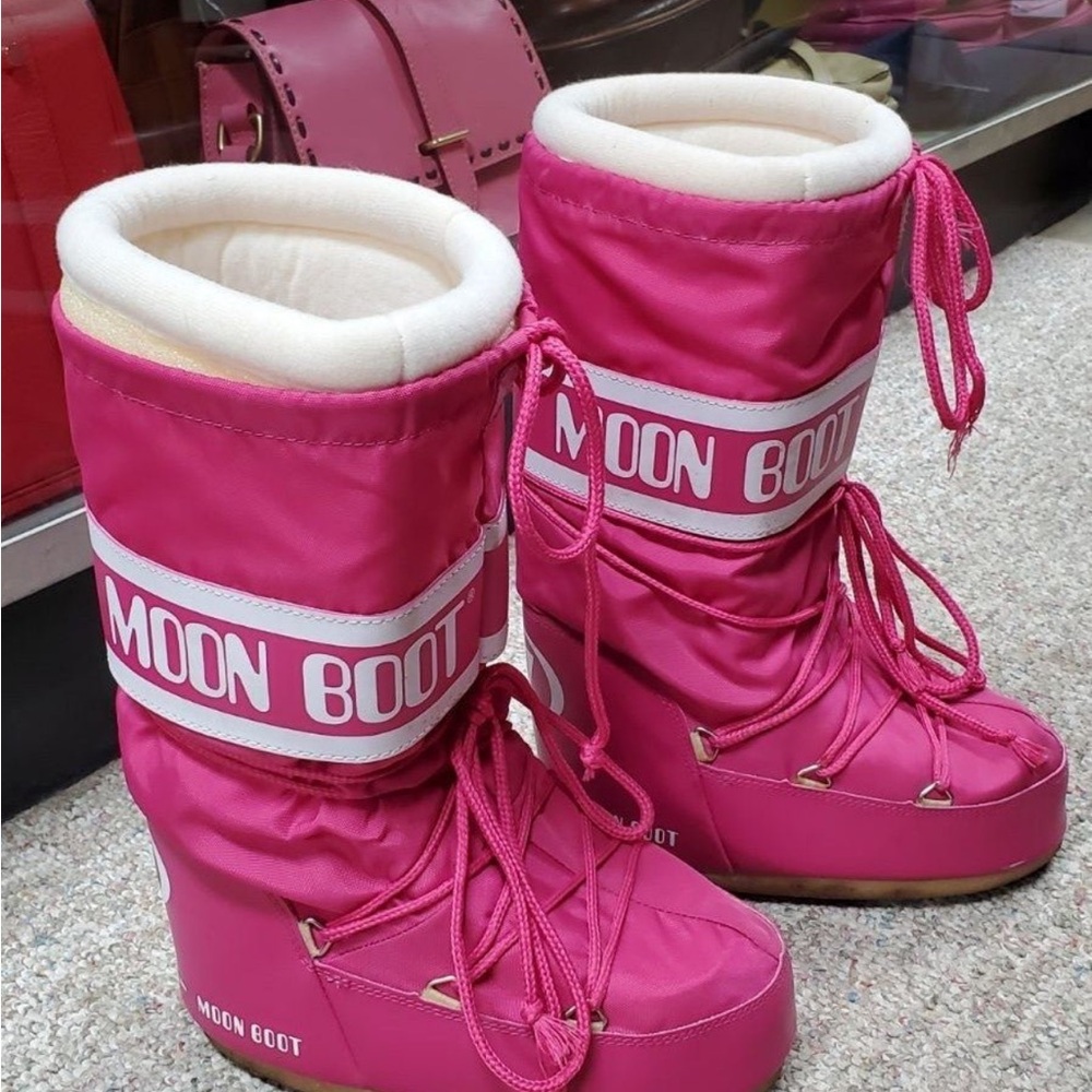 Moon Boot Pink Women's Shoes